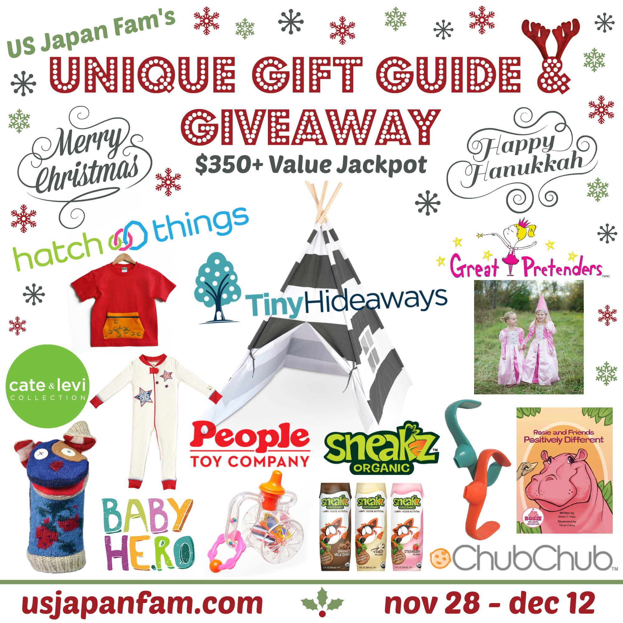 US Japan Fam's Unique Gift Guide & Giveaway for Toddlers