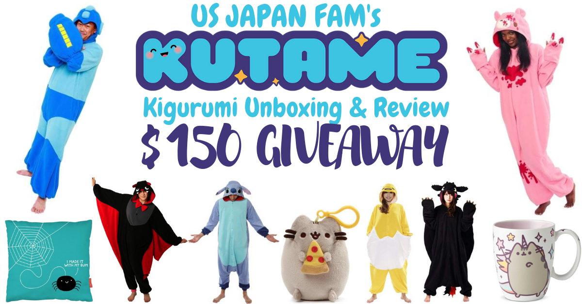 US Japan Fam review & $150 giveaway of Kigurumi onesie costumes from Kutame