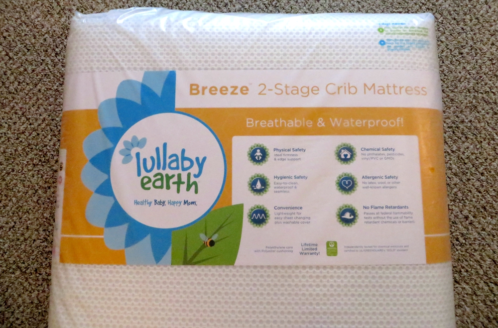 lullaby earth non-toxic waterproof crib mattress