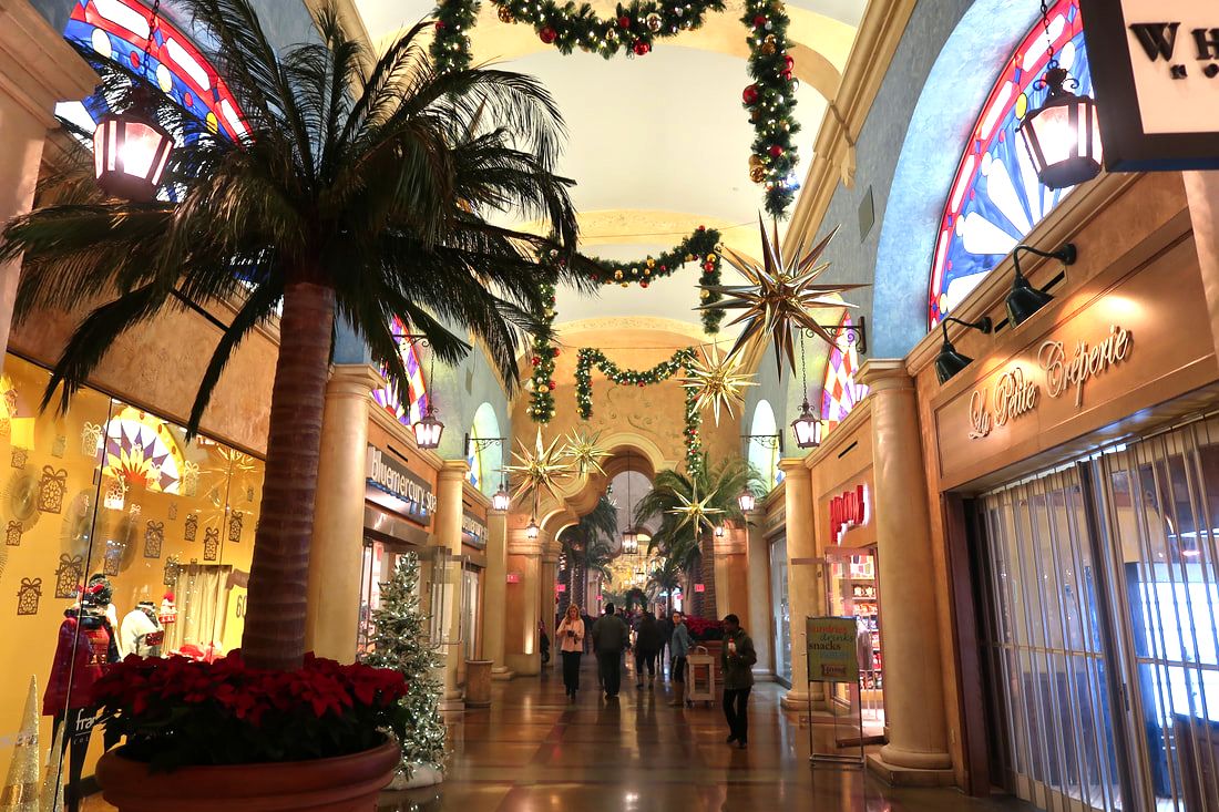 Christmas Decorations at Tropicana Atlantic City