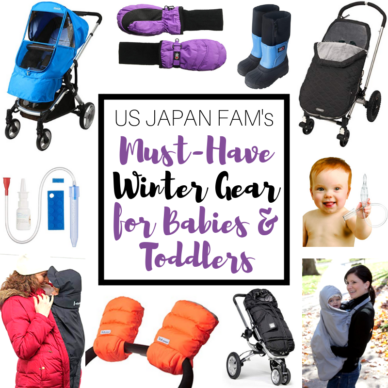 Must-have winter gear for babies and toddlers, by us japan fam