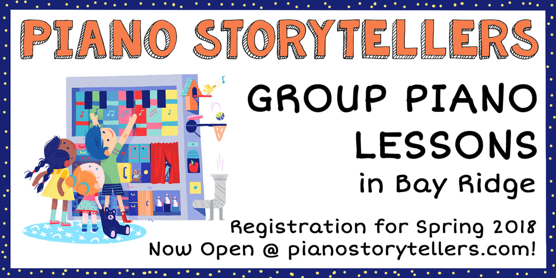 Piano Storytellers: children's group piano lessons in Bay Ridge, Brooklyn