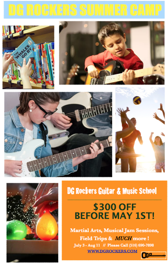 DG Rockers Guitar & Music School - Summer Camp