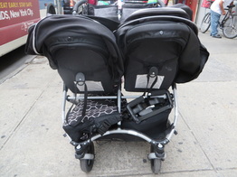 US Japan Fam reviews the GB Pockit, so small it fits in our double stroller's basket!