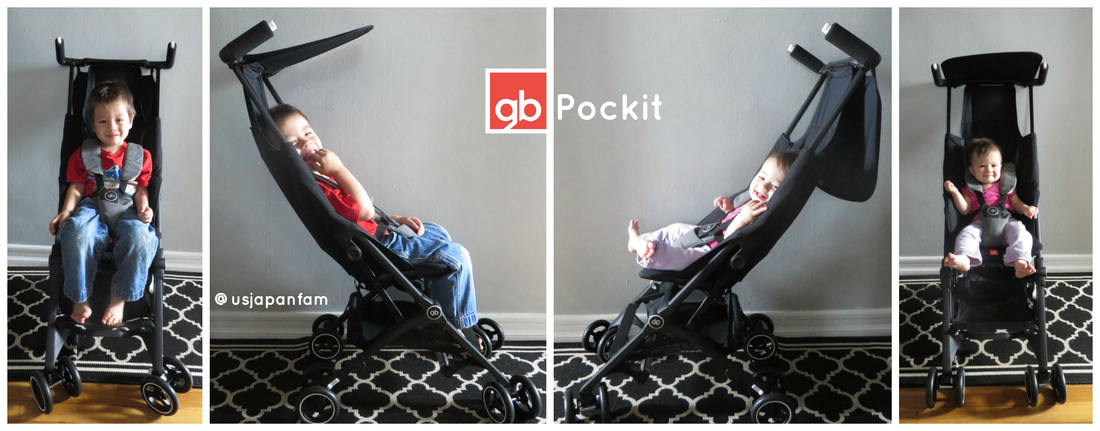 US Japan Fam reviews the world's smallest folded stroller - the GB Pockit