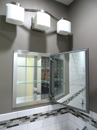 NYC Co-op Bathroom Renovation under $10,000 - US-Japan Fam - Kohler Medicine Cabinet