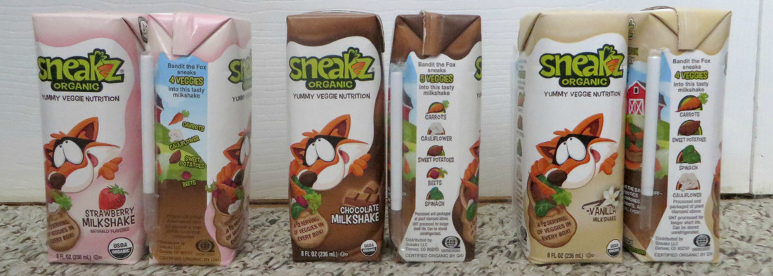 US Japan Fam reviews Sneakz Organic flavored milk boxes