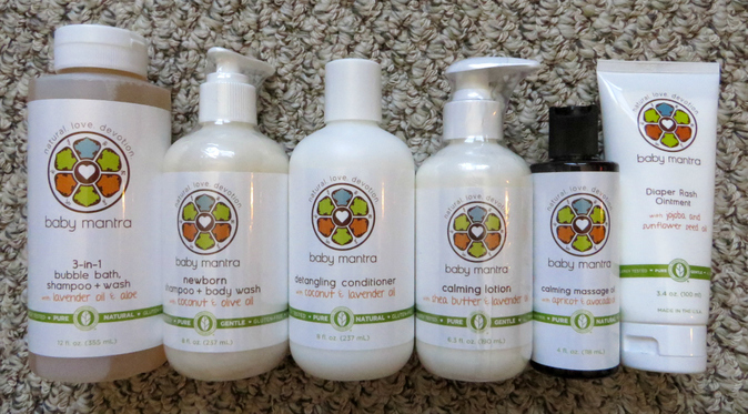 US-Japan Fam reviews Baby Mantra's natural personal care products for babies.