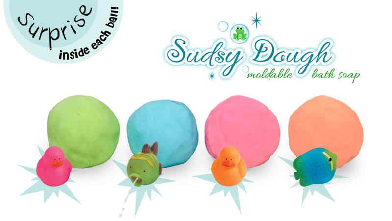 US-Japan Fam is PSYCHED for Sudsy Dough moldable bath soap!