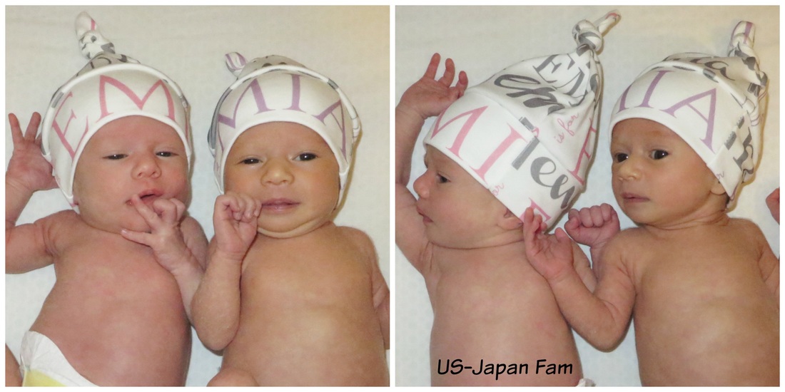 US-Japan Fam loves Atkinson Drive's newborn beanies