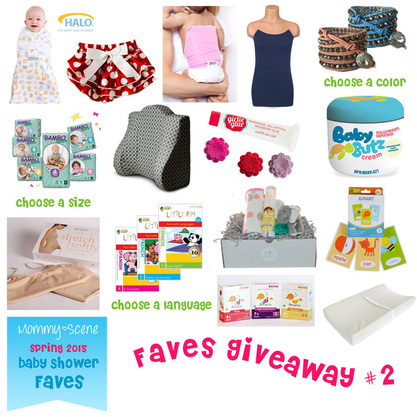 US-Japan Fam & Green Scene Mom's Baby Shower Faves Giveaway