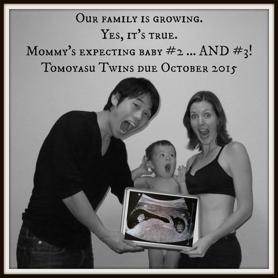 US-Japan Fam's twin pregnancy announcement