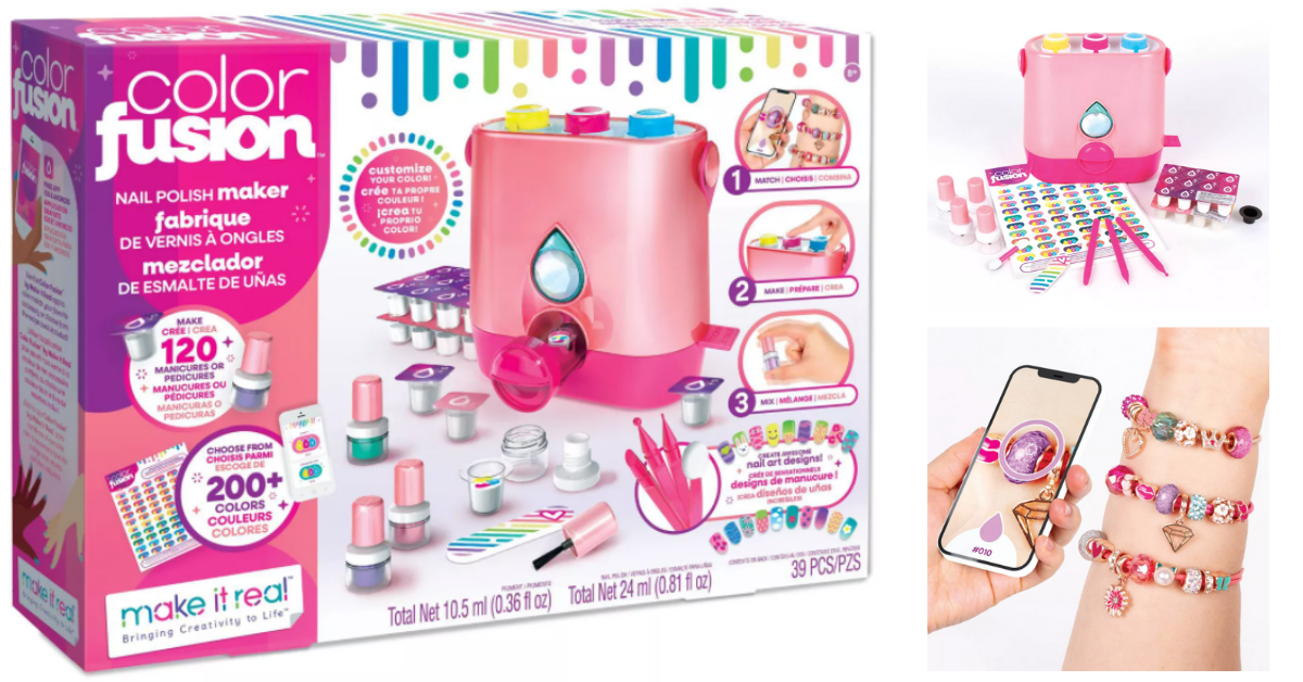 US Japan Fam's 2021 Back to School Giveaway featuring Color Fusion Nail Polish Maker