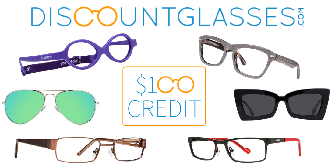 Win $100 credit to DiscountGlasses.com in US Japan Fam's $400 value jackpot Back to School Giveaway