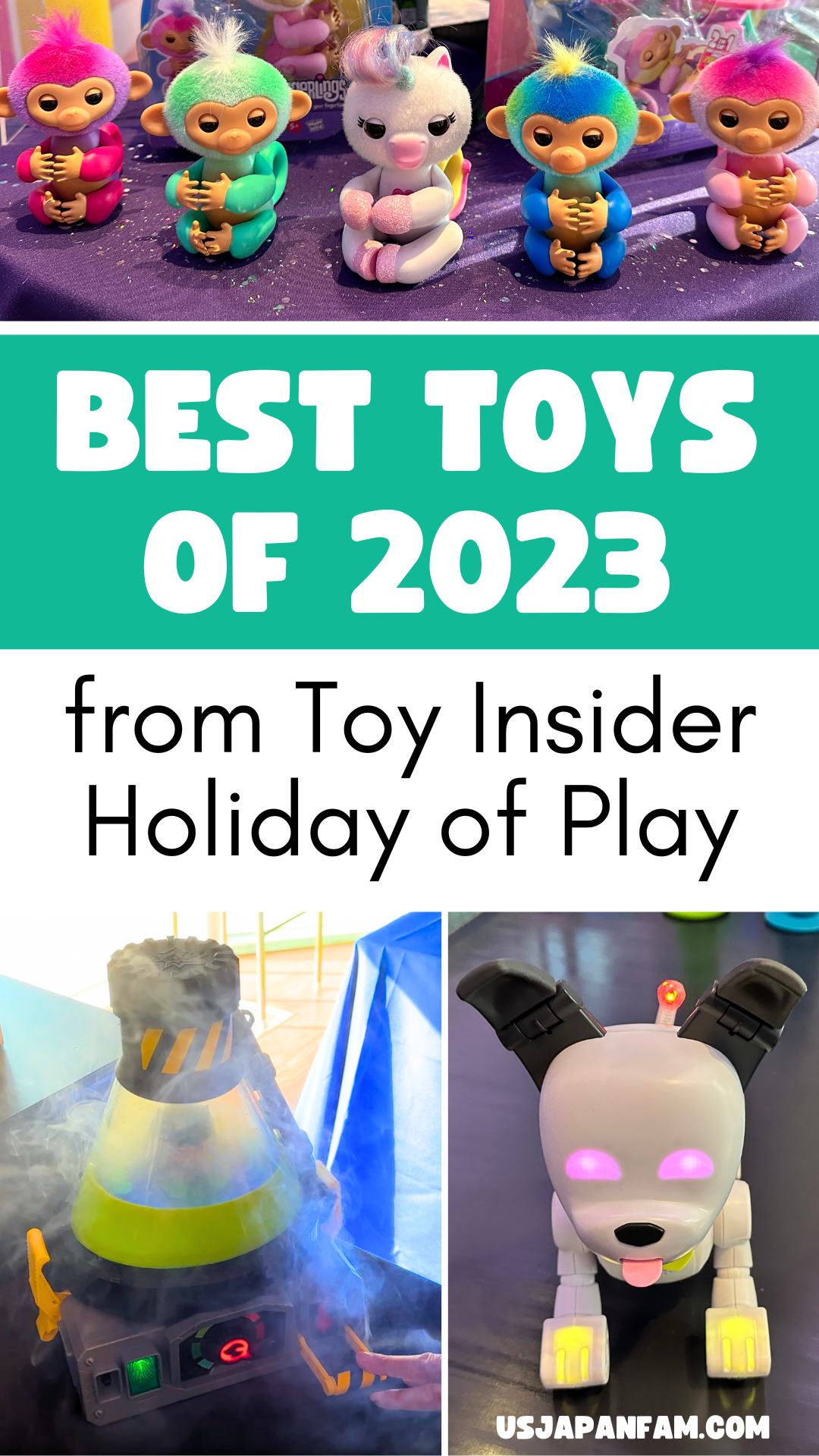 Best Toys of 2023 @ Toy Insider Holiday of Play - US Japan Fam