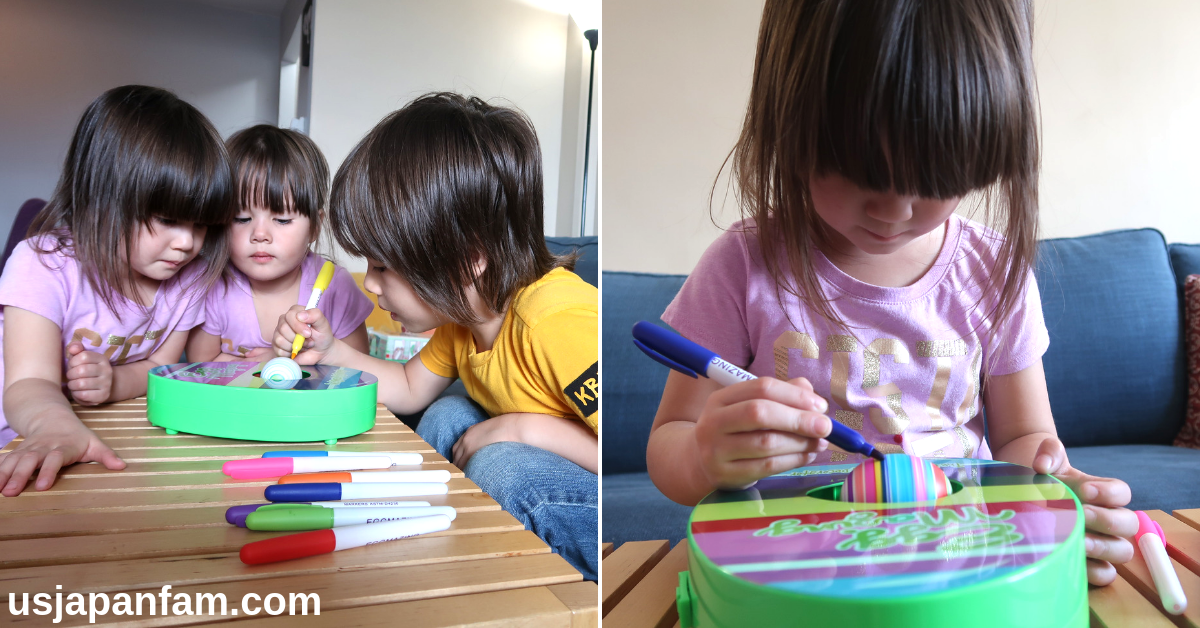 mess-free easter egg decorating with kids - EggMazing review & giveaway by US Japan Fam