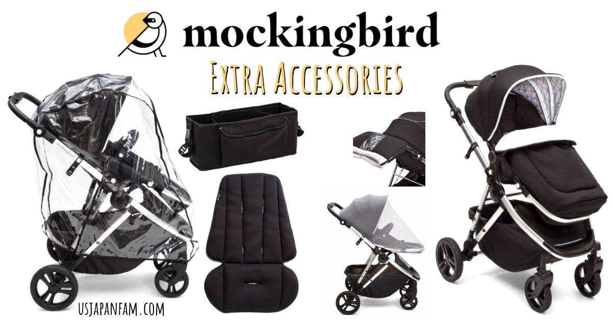 US Japan Fam reviews Mockingbird Stroller with TONS of great accessories!