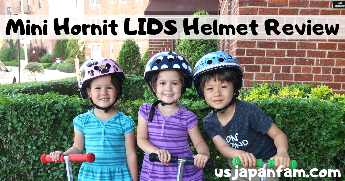 Cute Helmets for Toddlers & Kids: Mini Hornit Lids review by US Japan Fam