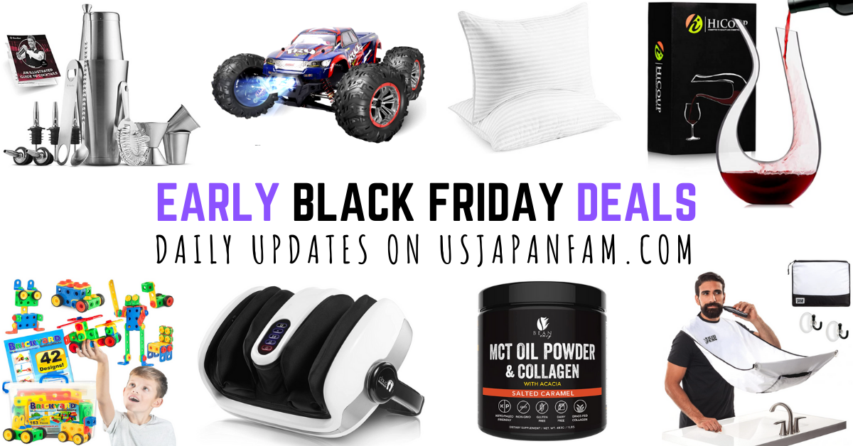 EARLY BLACK FRIDAY DEALS on AMAZON with DAILY UPDATES - US Japan Fam