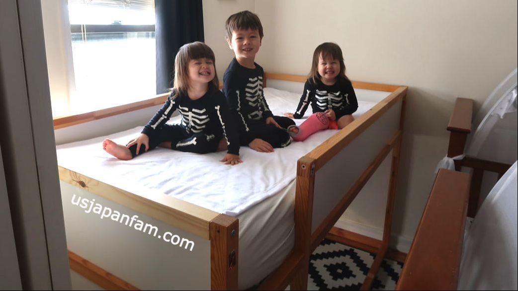 US Japan Fam loves Ikea Kura Bunk Bed
