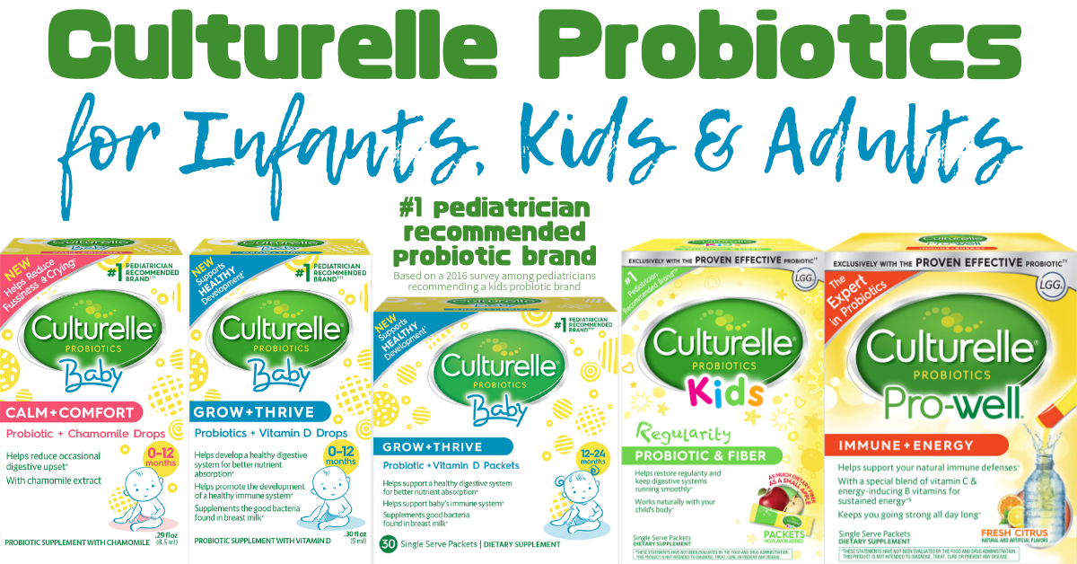 Culturelle Probiotics for Infants, Kids & Adults