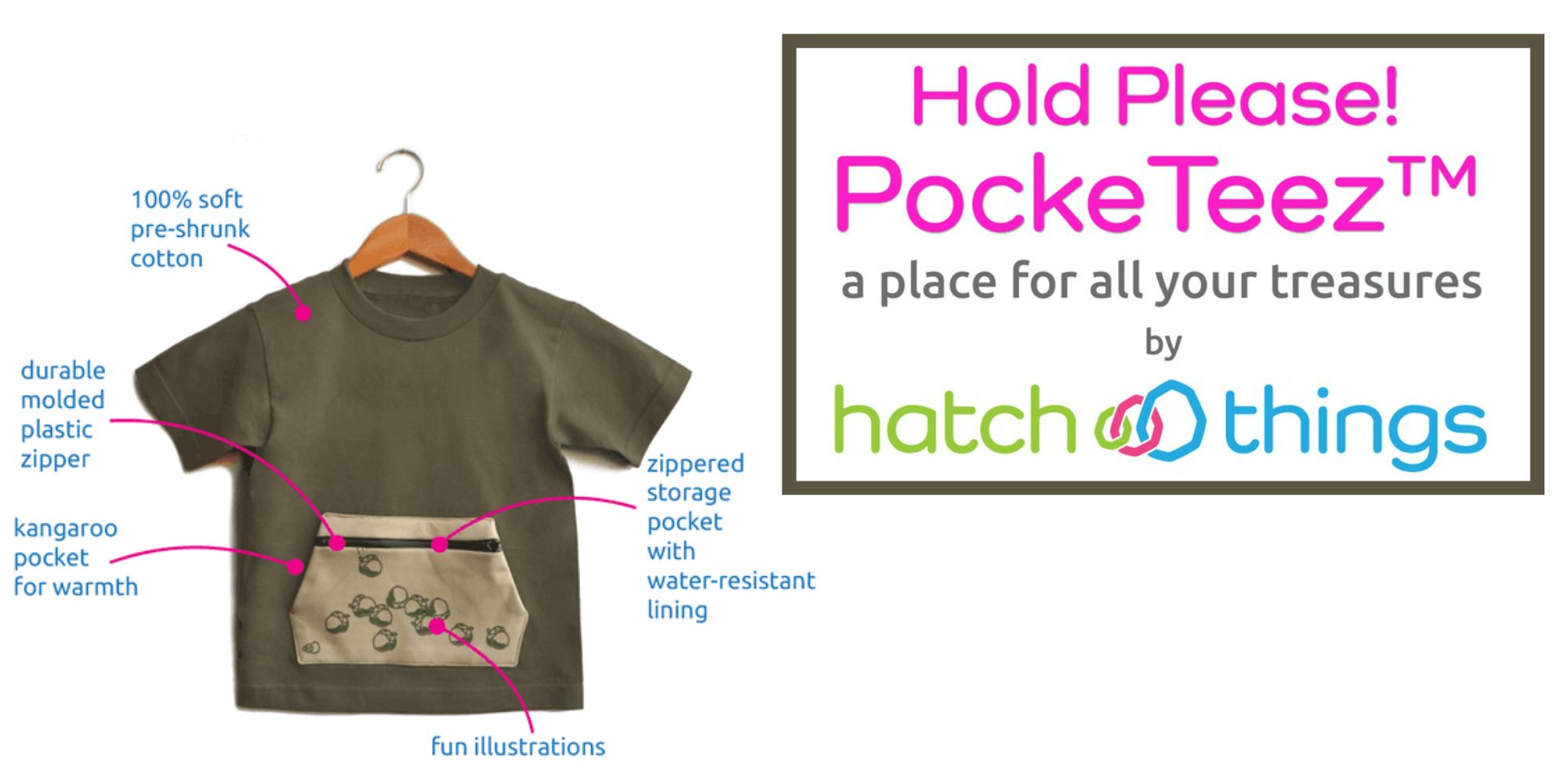 Hatch Things' PockeTeez in US Japan Fam's Unique Gift Guide & Giveaway