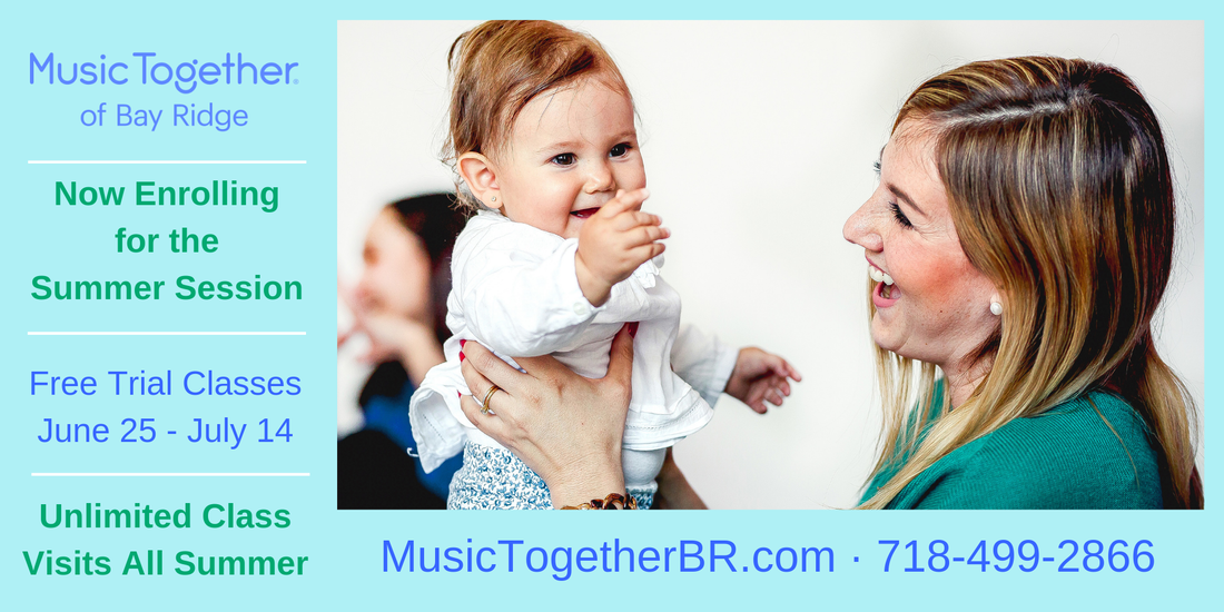 Music Together of Bay Ridge - free trial classes June 25 - July 14, 2019
