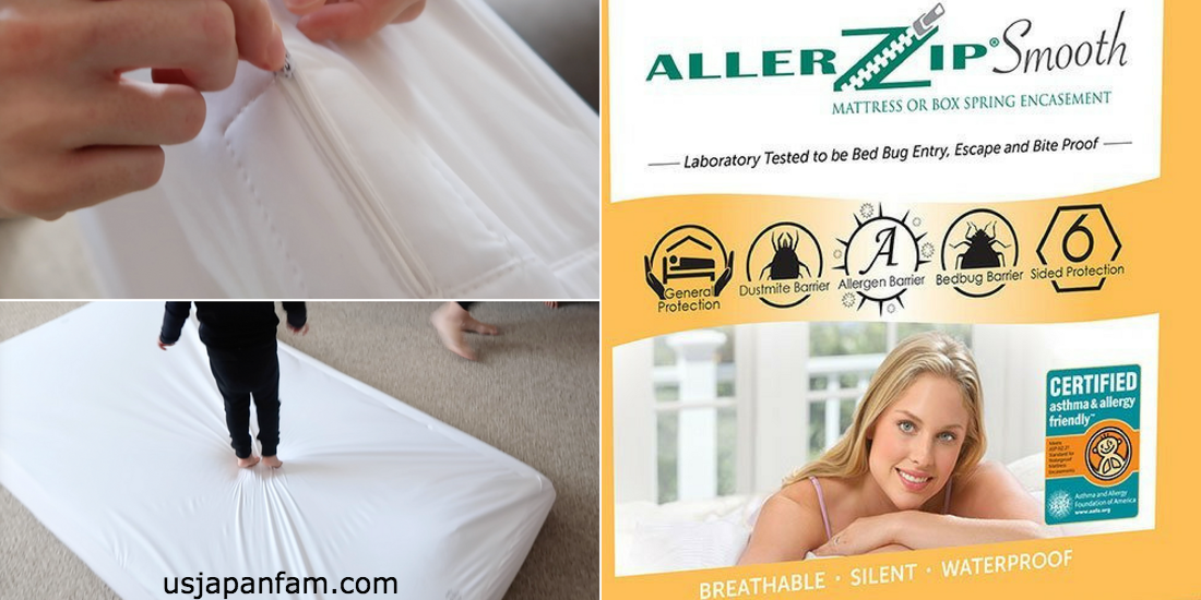 US Japan Fam loves Protect-A-Bed AllerZip mattress encasement