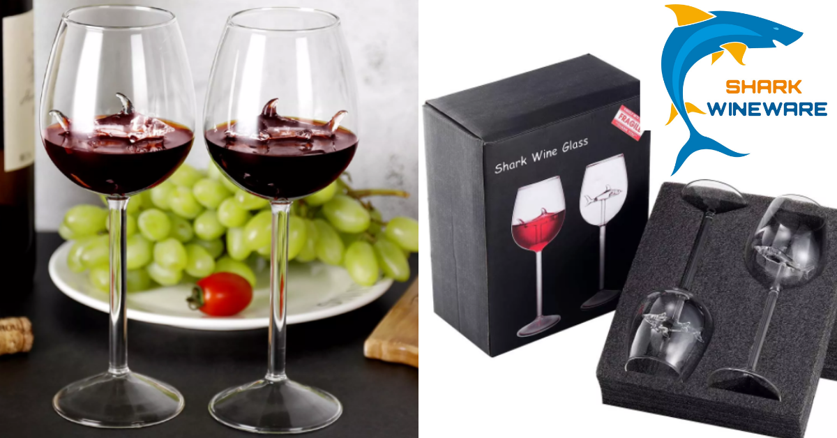 Shark Wineware in US Japan Fam's 2021 Christmas Gift Guide & Giveaway