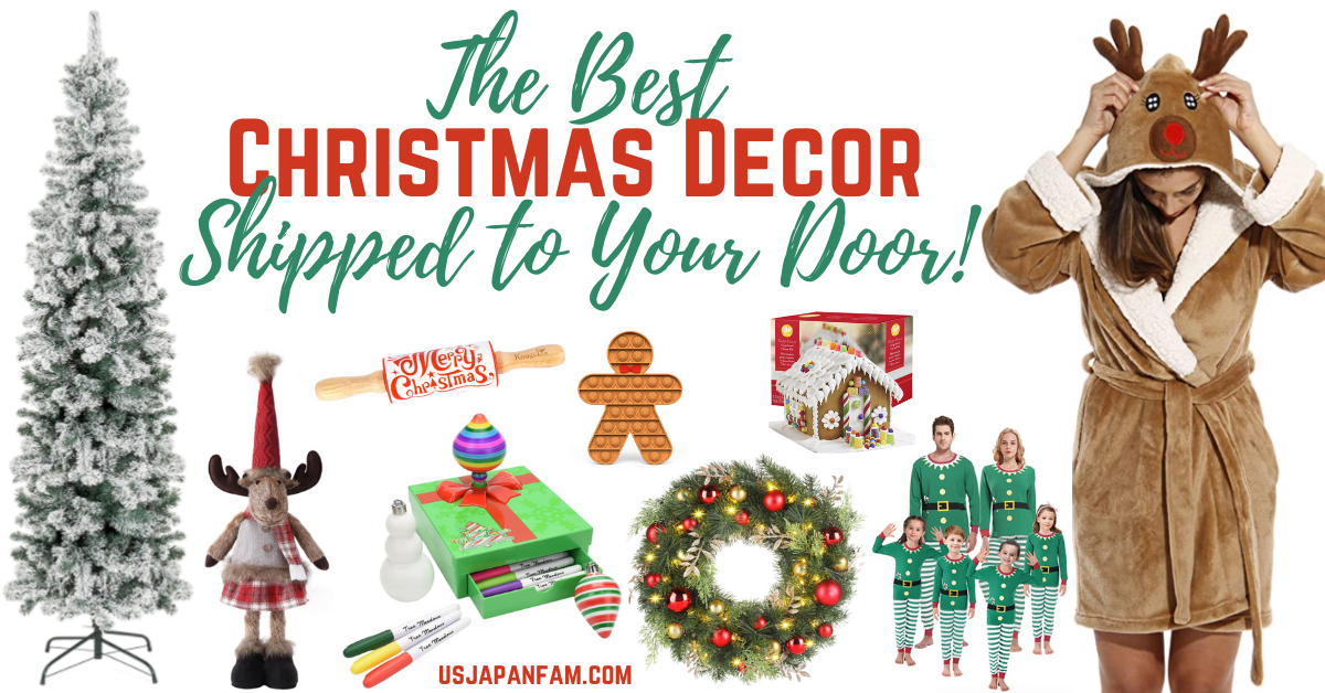 The Best Christmas Decor Shipped to Your Door - US Japan Fam 2021
