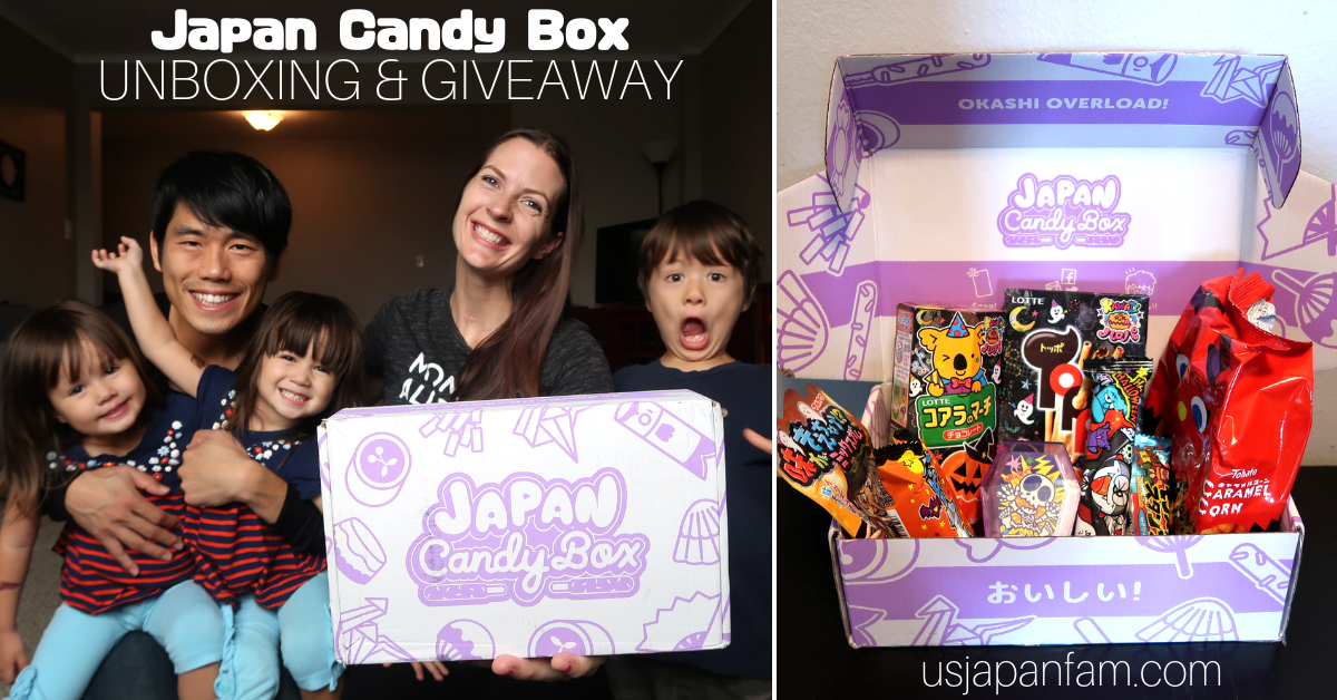 US Japan Fam's unboxing & giveaway of Japan Candy Box