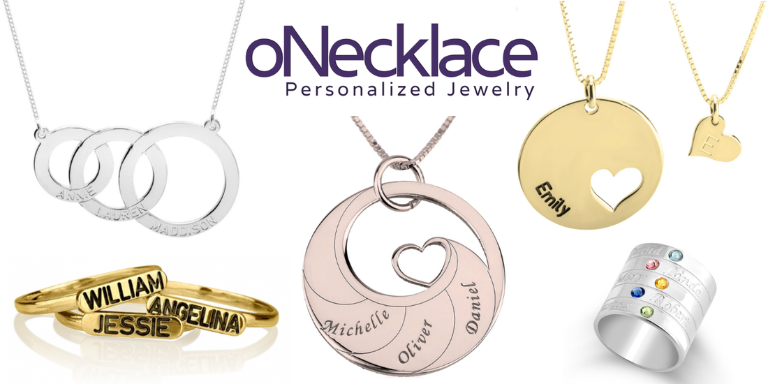 US Japan Fam's 2019 Holiday Gift Guide Giveaway - oNecklace Personalized Jewelry
