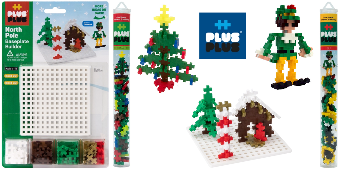 US Japan Fam's 2019 Holiday Gift Guide Giveaway - Plus-Plus Holiday Playset Bundle