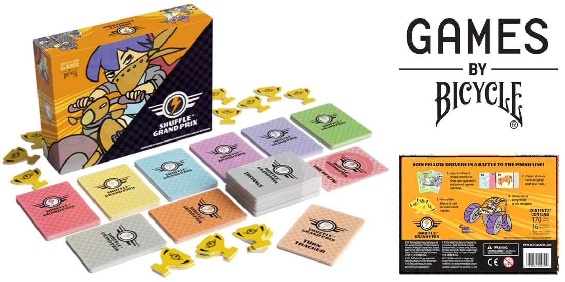 US Japan Fam's 2019 Holiday Gift Guide Giveaway - Games by Bicycle Shuffle Grand Prix