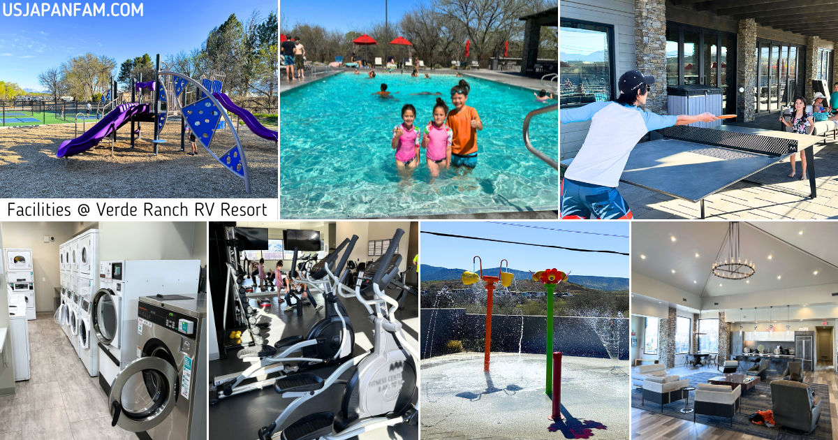 US Japan Fam Arizona Family Vacation Guide - Facilities @ Verde Ranch RV Resort