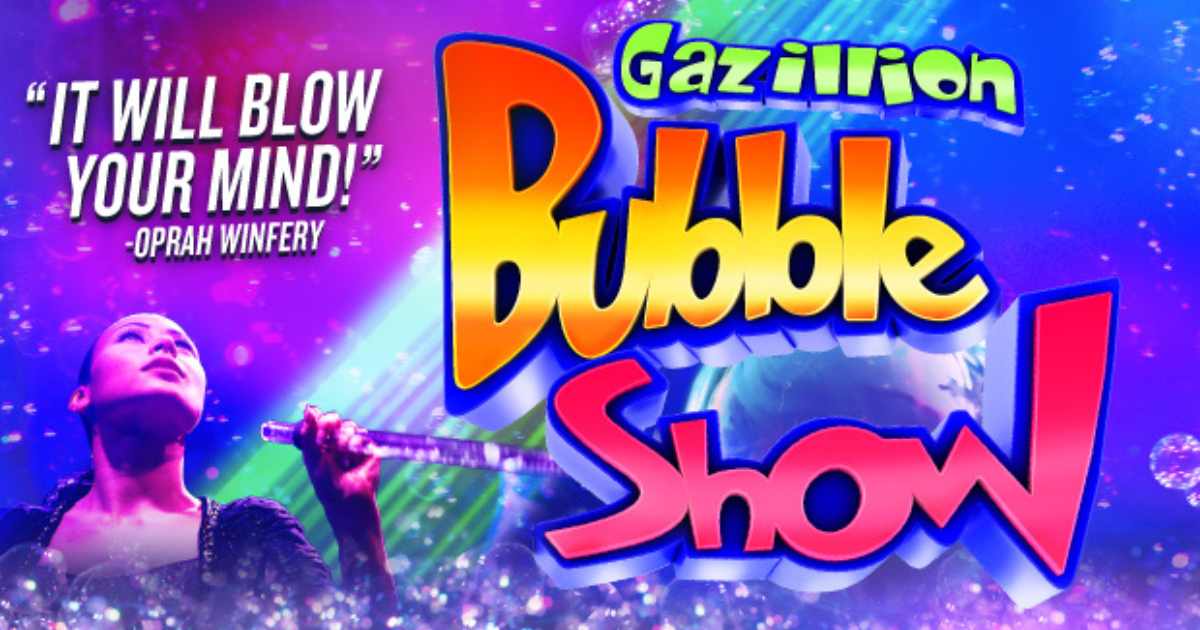 US Japan Fam - Gazillion Bubble Show in NYC discount tickets