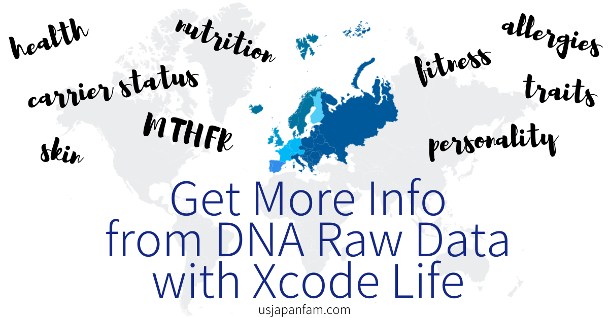 How to Get More Information from your DNA Raw Data with Xcode Life