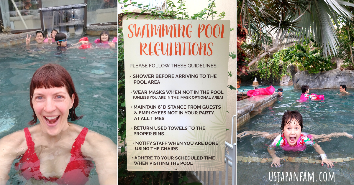 US Japan Fam reviews Crystal Springs Family Vacation during the Pandemic - Biosphere Pool