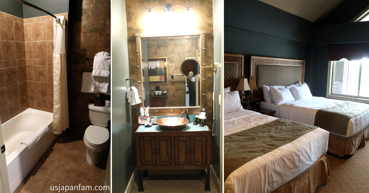 US Japan Fam reviews Crystal Springs Resort in NJ - Grand Cascades Lodge Premium 2Q Room