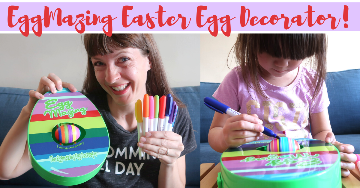 How to Decorate Easter Eggs without Mess - Eggmazing Review & GIVEAWAY by US Japan Fam