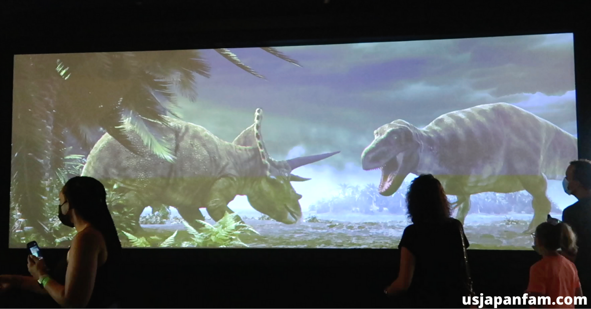 US Japan Fam reviews Sue the T.Rex Experience at Liberty Science Center - dinosaur movie