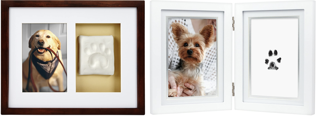 us japan fam's 2022 best gifts for pet lovers - pawprint frames from pearhead
