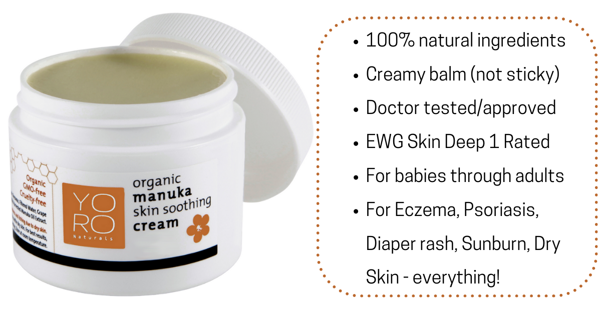 US Japan Fam Spring into Summer Giveaway - YoRo Naturals Organic Manuka Honey Skin Soothing Cream