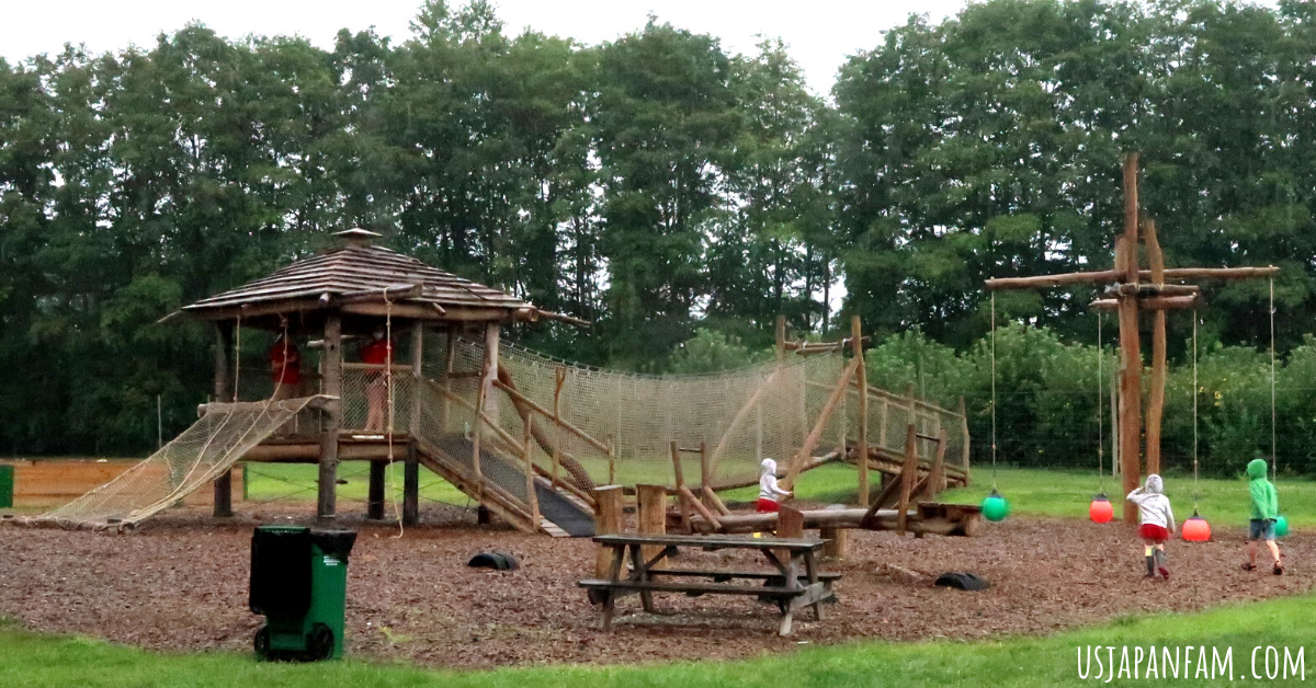 US Japan Fam Reviews: Great Playground at Barton Orchards in Hudson Valley