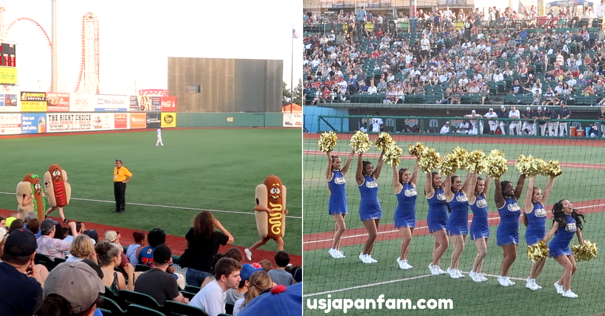 US Japan Fam - lots to see and do at a Coney Island Brooklyn Cyclones Baseball Game with Kids!