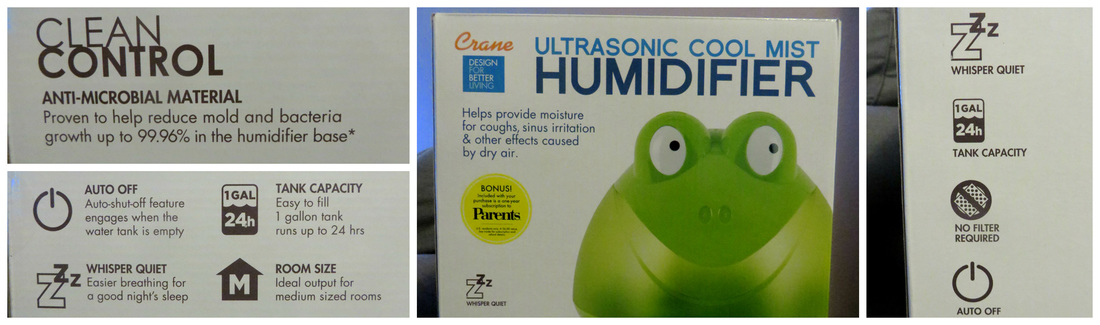 US Japan Fam loves Crane's Freddy the Frog humidifier!