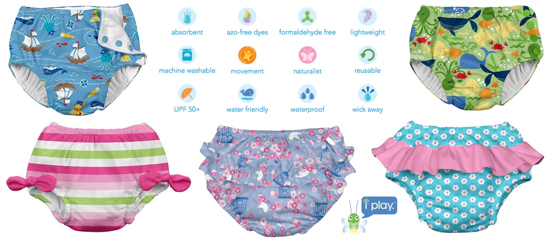 US Japan Fam loves i. play's great reusable swim diapers!
