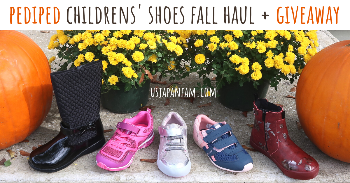usjapanfam pediped childrens' shoes review + giveaway
