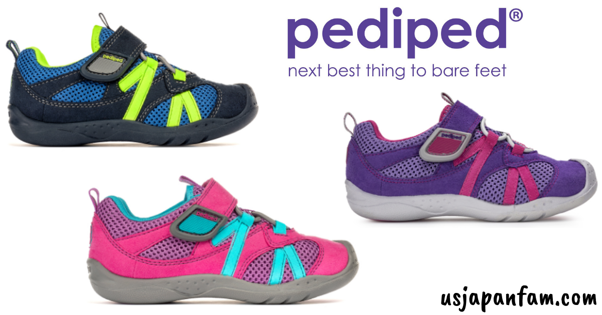 US Japan Fam's review and giveaway of pediped childrens shoes & purse strap