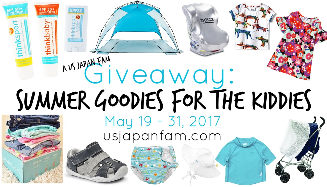 Win $360 in summer kids gear in US Japan Fam's Summer Goodies for the Kiddies Giveaway #SGFTKGiveaway!!